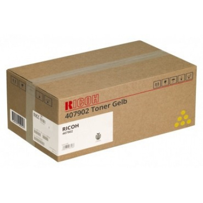 Ricoh 407902 жълт (yellow) оригинален тонер