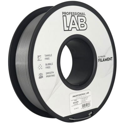 Professional Lab FG-P36-E1, 3D филамент, PETG, 1,75mm, 1000g, Сребрист (Silver)