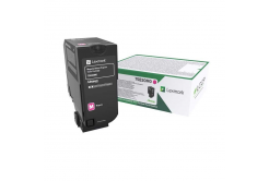 Lexmark 75B20M0 магента (magenta) оригинален тонер