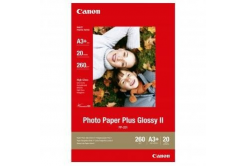Canon Photo Paper Plus Glossy PP-201 2311B021, 275 г/м2, A3+, 20 бр., лъскав, мастиленоструен, бял, фотографска хартия