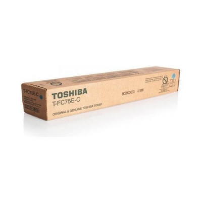 Toshiba T-FC75E-C 6AK00000251 лазурен (cyan) оригинален тонер