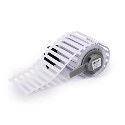 Brady M7-30x4.4-7696-WT / 312005, BMP71 Rigid DuraSleeve вложки за маркиране на кабели, 30.00 mm x 4.40 mm