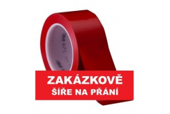 3M 471 Označovací PVC  lepicí páska, otěruvzdorná, červená 9 mm x 33 m
