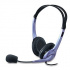 Genius HS-04S, слушалки с микрофон, управление на силата на звука, черно-сребристи, 1x 3.5 mm жак