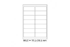 Самозалепващи етикети 99,1 x 38,1 mm, 14 етикети A4, 100 листа