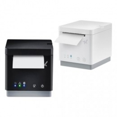 Star mC-Print2 39653090 Фискален принтер, USB, BT, Ethernet, 8 точки/мм (203 dpi), 58mm, фреза, Бял