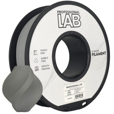 Professional Lab FG-P56-E1, 3D филамент, PLA+, 1,75mm, 1000g, Сив (Grey)