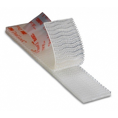 3M Dual-Lock™ SJ3560, прозрачен (38 глави/cm2) 25 mm x 45,7 m