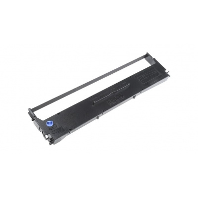 Epson C13S015637, черно, оригинална боядисваща лента