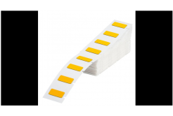 Brady M6-08-7593-YL / 312041, Етикети за подмяна на гравирани табели, 19 mm x 48 mm