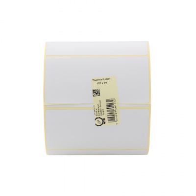 Brother LDE1E050102127P, 102mm x 50mm, оригинален бялото хартиени етикети, 1500 етикети