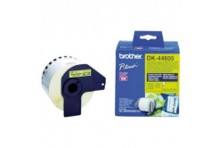 Brother DK-44605, 62мм x 30,48м, жълт хартиена ролка