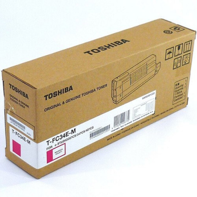 Toshiba T-FC34EM 6A000001533 магента (magenta) оригинален тонер