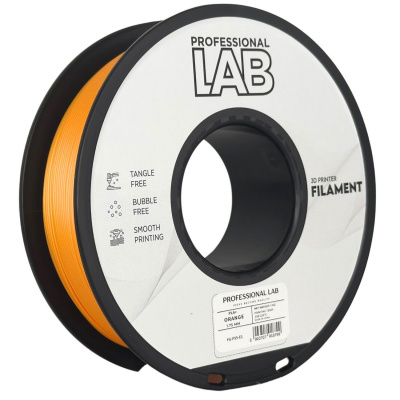 Professional Lab FG-P55-E1, 3D филамент, PLA+, 1,75mm, 1000g, Оранжев (Orange)
