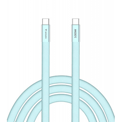 VERBATIM Kabel Sync & Charge SoftTouch USB-C, 100W, 120cm, modrá