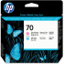 HP 70, C9405A светло циан/светло пурпурно (light cyan/light magenta) оригинална печатаща глава