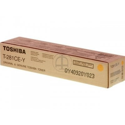 Toshiba T281CEY жълт (yellow) оригинален тонер