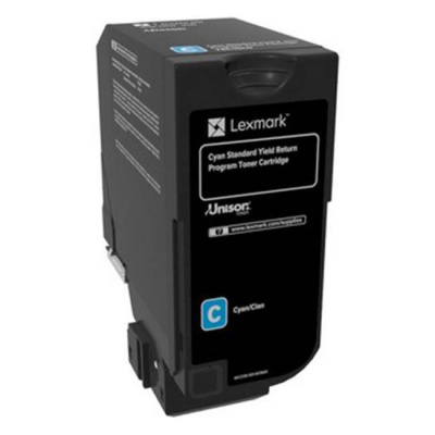 Lexmark 84C2HC0 лазурен (cyan) оригинален тонер