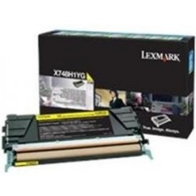 Lexmark X748H1YG жълт (yellow) оригинален тонер