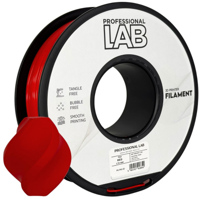 Professional Lab FG-P61-E1, 3D филамент, PLA, 1,75mm, 1000g, Червен (Red)
