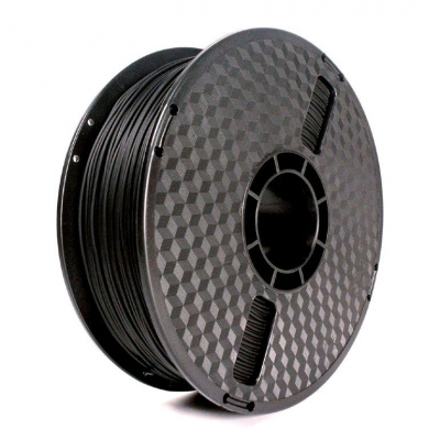 Gembird 3DP-PLA-FL-01-BK, 3D филамент, PLA гъвкав, 1,75mm, 1000g, Черен (Black)