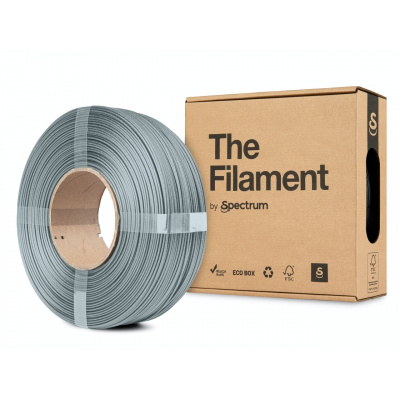 "The Filament" by Spectrum TF-24106, ReFill PLA CF, 1,75mm, 1000g, Сив (Grey)