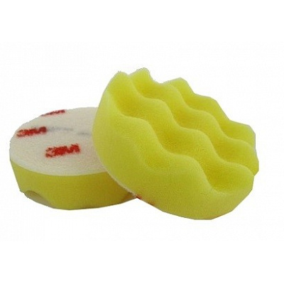 3M Perfect-It™ Полиращ дунапренен диск, жълт, диаметър 75 mm (50536)
