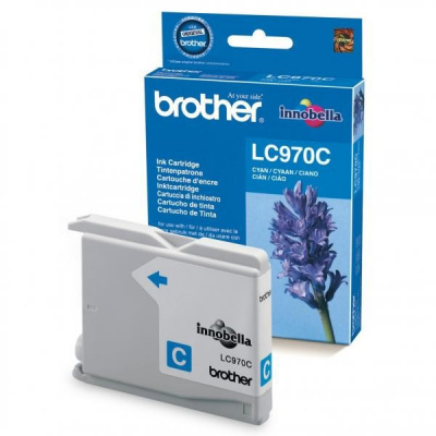 Brother LC-970C циан (cyan) оригинална касета
