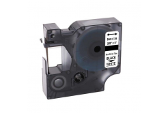 Съвместима лента с Dymo 18053, S0718280, 9mm x 1, 5m черен печат / бял фон