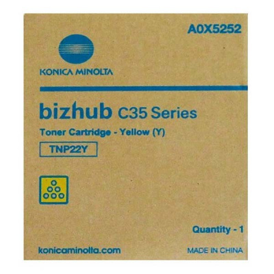 Konica Minolta TNP-22Y Жълт (yellow) оригинален тонер