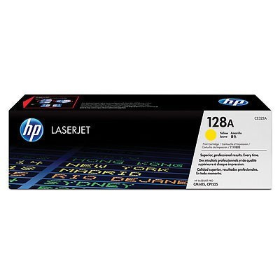 HP 128A CE322A жълт (yellow) оригинален тонер