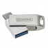 MyMedia MyDual USB 3.2 Gen 1, USB 3.2 Gen 1, 128GB, 69271, сребрист, 69271, USB A / USB C, с въртящ се капак