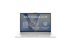ASUS Vivobook Go 15/E1504TA-BQ163W/N150/15,6"/FHD/8GB/128GB/Intel int/W11H/Сребрист/2R