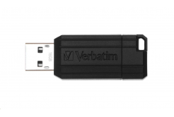 VERBATIM Flash Disk 16GB Store 'n' Go PinStripe, черен