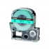 Epson LK-4GBP, SC12GW, C53S654405, 12mm x 9m, черен печат / зелен фон, съвместима лента
