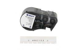 Brady M4C-250-595-WT-BK / 170949, 6.35 mm x 7.62 m, Винил, черен печат / бял фон