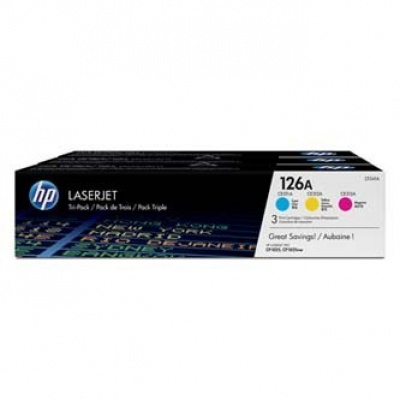 HP 126A CF341A комплект оригинален тонер