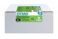 Dymo 2187328, 70мм x 54мм, 6x400бр, бели хартиени ветеринарни етикети