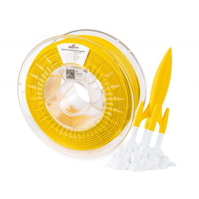 Spectrum 81050 3D филамент, PLA High Speed, 1,75mm, 1000g, истинско жълто