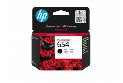 HP 654 7FP39UE черен (black) оригинална касета