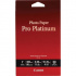 Canon Photo Paper Pro Platinum PT-101 2768B014, 300 г/м2, 10x15см, 50 бр., лъскав, бял, фотографска хартия