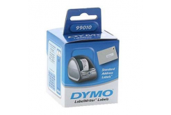 Dymo 99010, S0722370, 28мм x 89мм, бели, адресирани хартиени етикети
