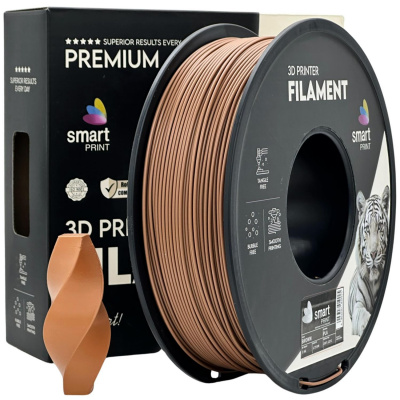 Smart Print FG-S78-E1, 3D филамент, PLA, 1,75mm, 1000g, Кафяв (Brown)
