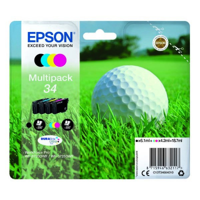 Epson T34664010, T346640 multipack оригинална касета