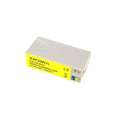 Epson S020604, SJIC22P(Y) за ColorWorks жълт (yellow) съвместими касети