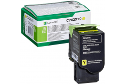 Lexmark C242XY0 жълт (yellow) оригинален тонер
