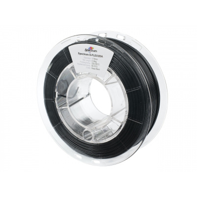 Spectrum 80567 3D филамент, S-Flex 85A, 1,75mm, 250g, Черен (Deep black)