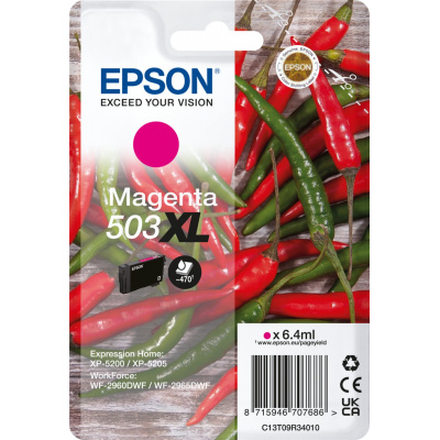 Epson 503XL T09R340 C13T09R34010 магента (magenta) оригинална касета