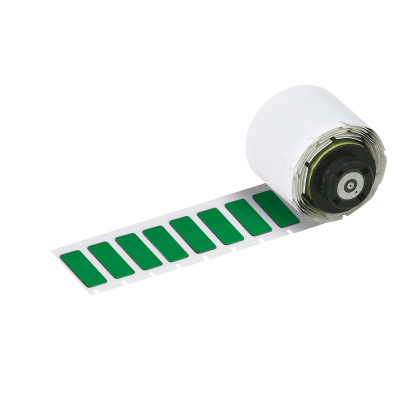 Brady M6-02-7593-GN / 312092, Етикети за подмяна на гравирани табели, 27.00 mm x 12.50 mm