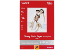 Canon Photo Paper Matte 7981A042, 170 г/м2, A4, 5 бр., мат, мастиленоструен, бял, фотографска хартия